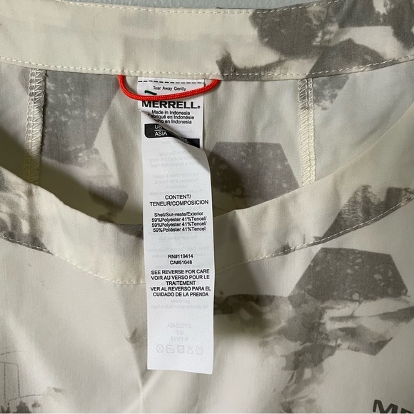 Merrell Hydro Hyke Sleeveless Dress Dry Draw Cord Athletic Size Large - Picture 8 of 8